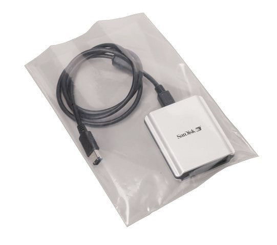 4x6 - 400g Heavy Clear Poly Bags (102x152mm - 102mu)