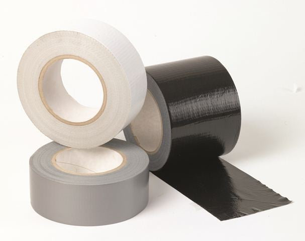 25mmx50m - White Waterproof Cloth Tape