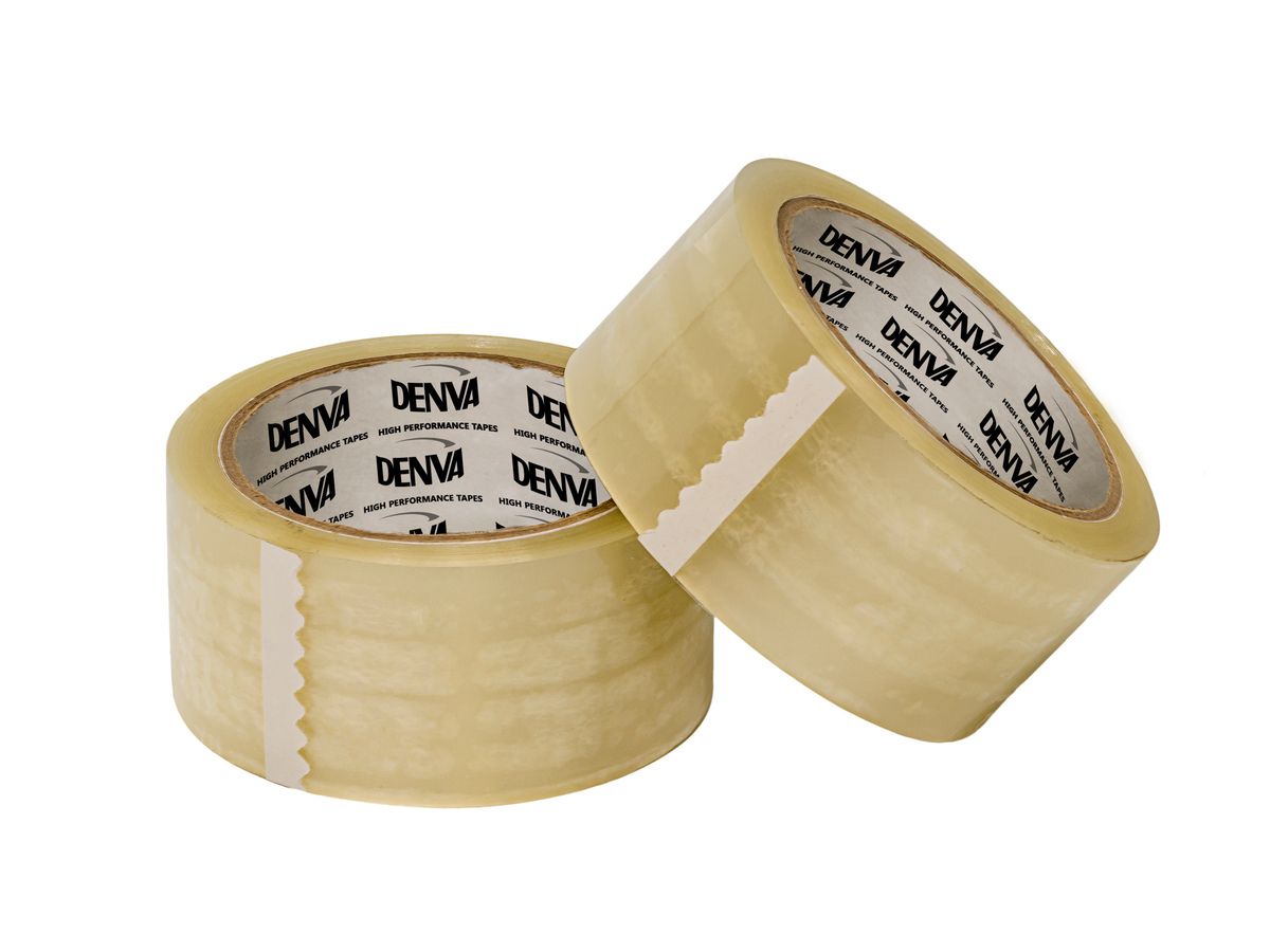 48mmx66m - Clear P/P DENVA Tape – Sapphire Packaging