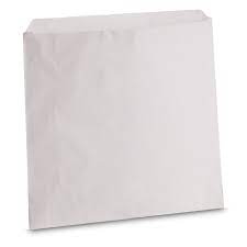 7x9.5 - Strung White Paper Bags