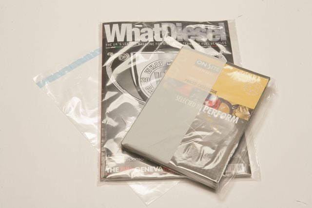 21x22+2 - 200g Clear Poly Mailers (533x559mm - 51mu)