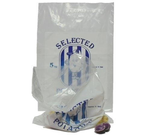 5kg - 14x19" (355x480mm) POTATO Poly Bags