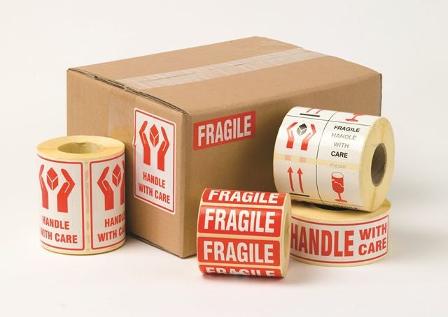 108x79mm - VL108 "Fragile Handle With Care" Labels