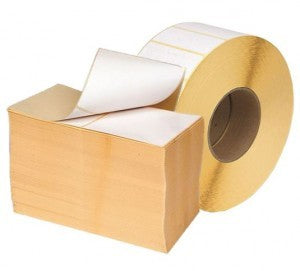 75x50 - White Perm S/A Labels